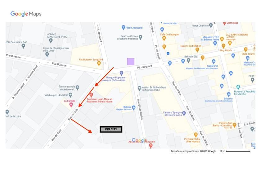 "Silk & Suites" City Center Saint-Etienne  Ngoại thất bức ảnh